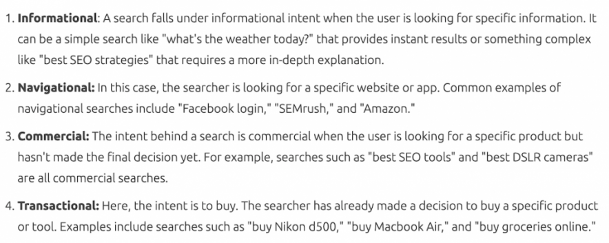 ประเภทของคีย์เวิร์ด