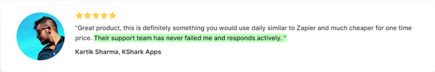 ربط pabbly شهادة العملاء 4