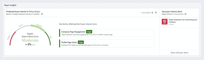 ข้อมูลเชิงลึกของผู้ซื้อ