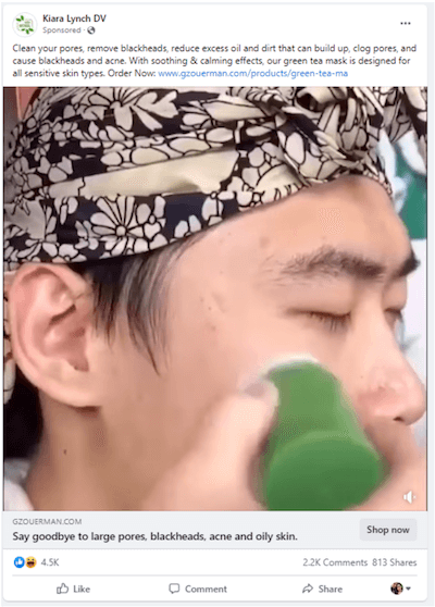 contoh iklan facebook