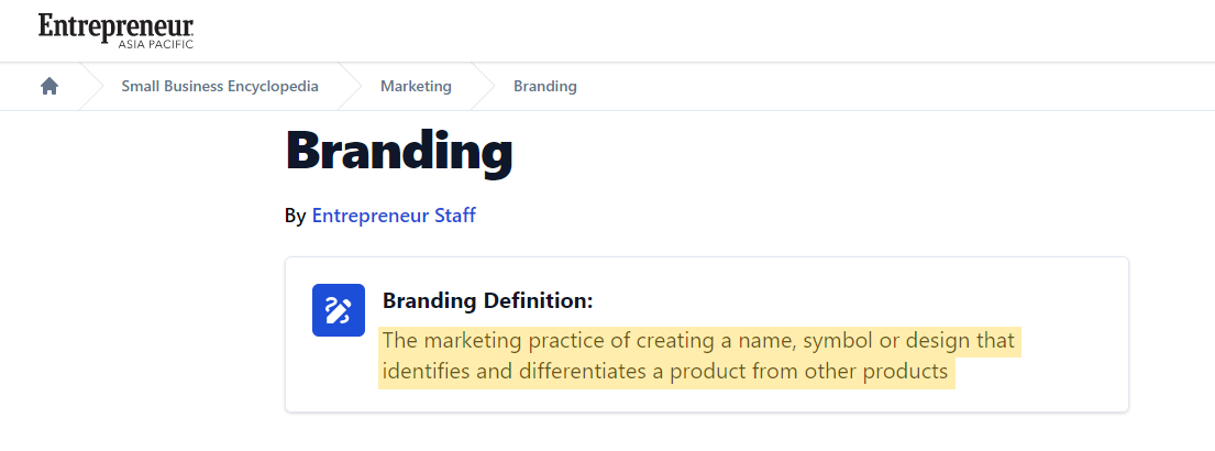 branding małych firm