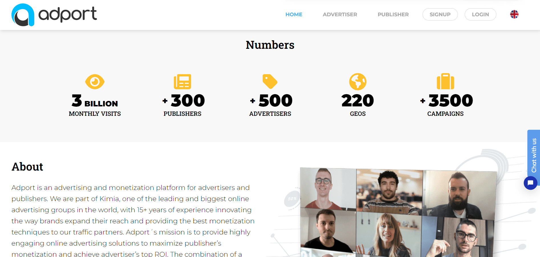 Adport.io - Publicité