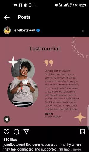 شهادات العملاء