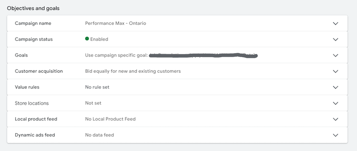 谷歌廣告性能最高 - 目標和目的