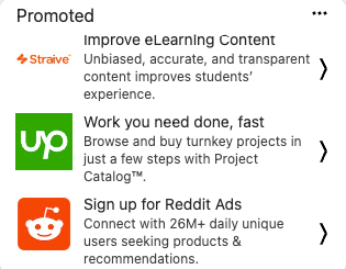 Textanzeigen, die in der LinkedIn-Seitenleiste erscheinen