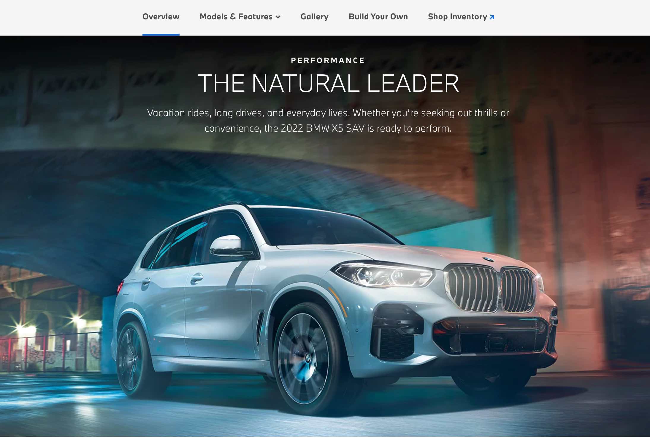 przykład wiadomości marketingowej bmw