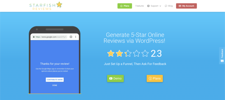 البرنامج المساعد Starfish Reviews