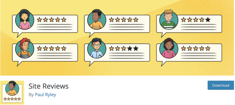 المكوّن الإضافي "مراجعات الموقع"