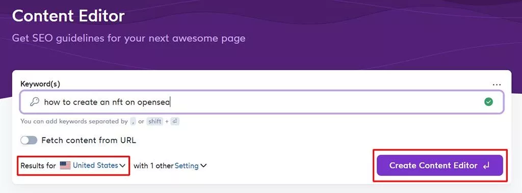 創建您的衝浪者草稿