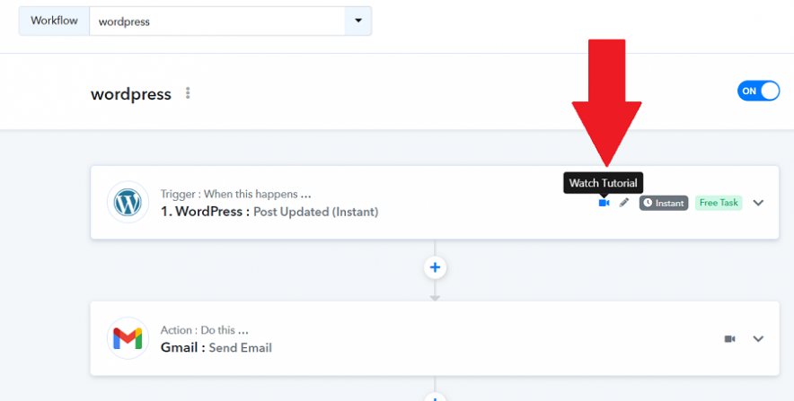 يمكن العثور على البرنامج التعليمي للأتمتة داخل واجهة مستخدم pabbly connect