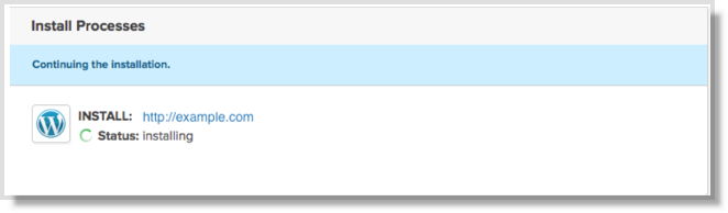 Wordpress Installation