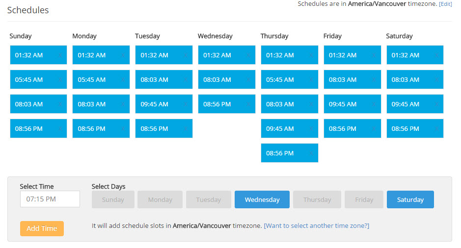 planifier l'examen pilote post-social