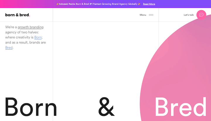 小型企业网站示例 - 土生土长的