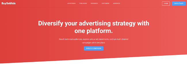 10広告スペースの販売-BuySellAds