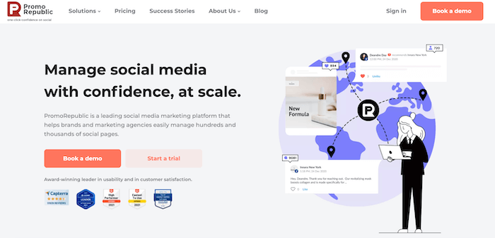 PromoRepublic - Social Media Marketing Platform