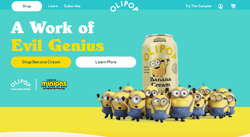 Олипоп Shopify магазин