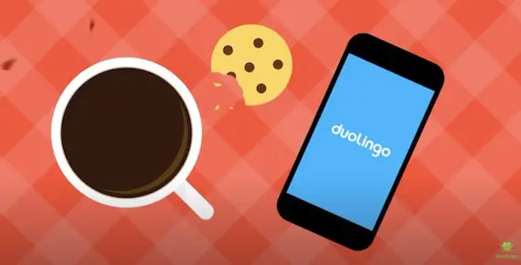 لقطة شاشة لفيديو YouTube - Duolingo: أفضل طريقة لتعلم لغة. Screenshot of YouTube video - Duolingo: The Best Way to Learn a Language.