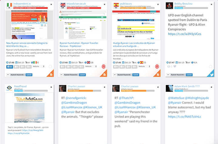 يذكر العلامة التجارية في Mentionlytics