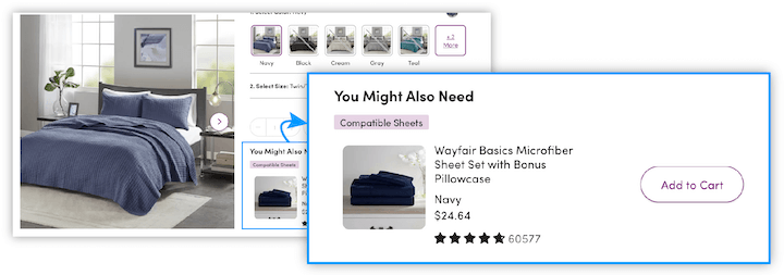 как увеличить среднюю стоимость заказа - пример перекрестных продаж