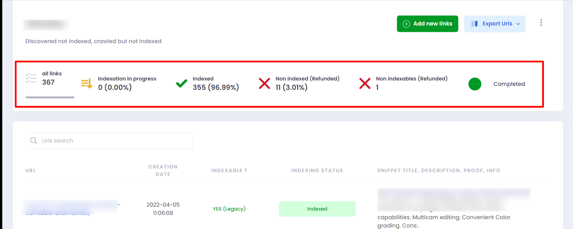 best Content Backlinks indexer for Google