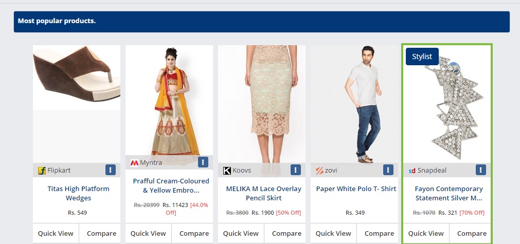 Fabence fashion odkryj silnik i asystent zakupów