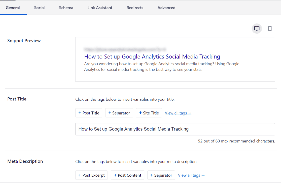 AIOSEO SEO sur la page