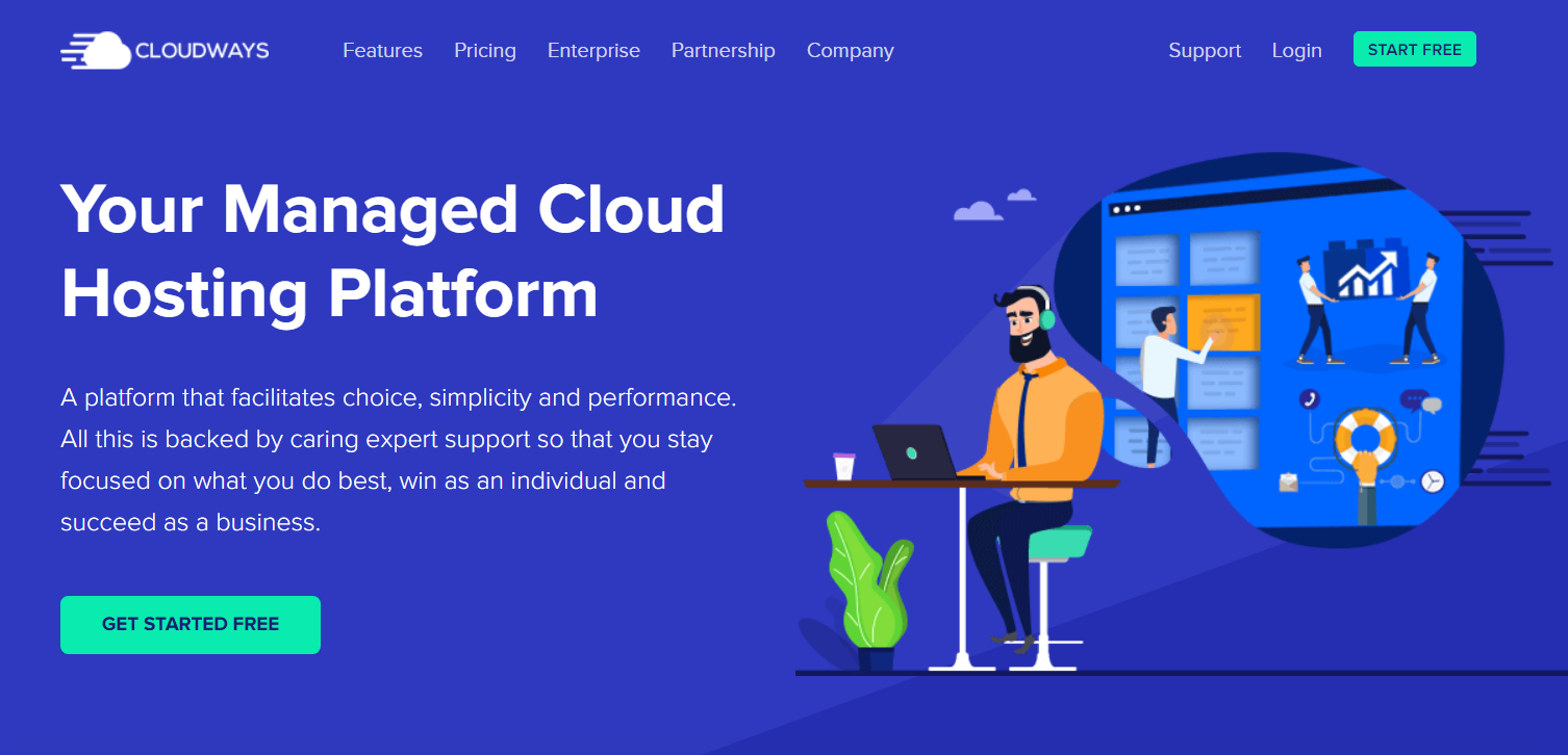 Managed Cloud Hosting Platform- Cloudways Cloud Hosting