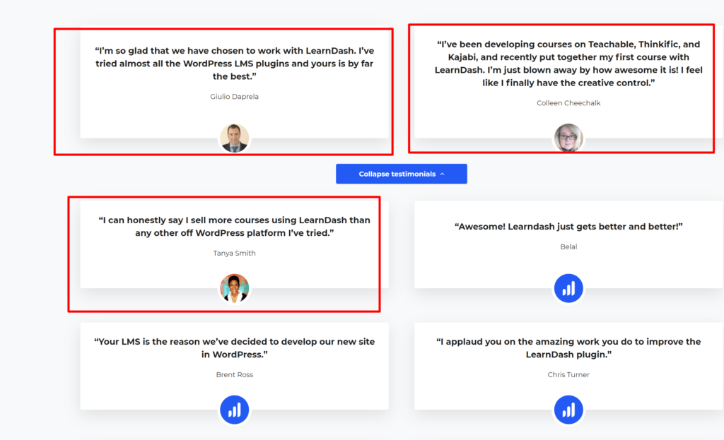 บทวิจารณ์ของลูกค้า Learndash- บทวิจารณ์ของลูกค้า uLearndash ที่ดีที่สุด- ทางเลือก udemy ที่ดีที่สุด