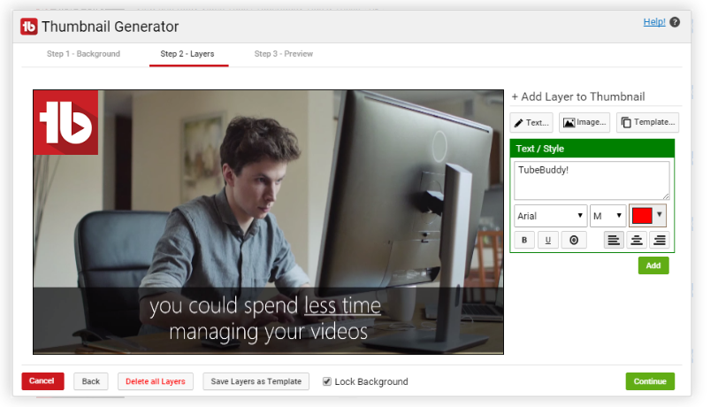 TubeBuddy 검토 - 썸네일 생성기 TubeBuddy Review- Thumbnail Generator