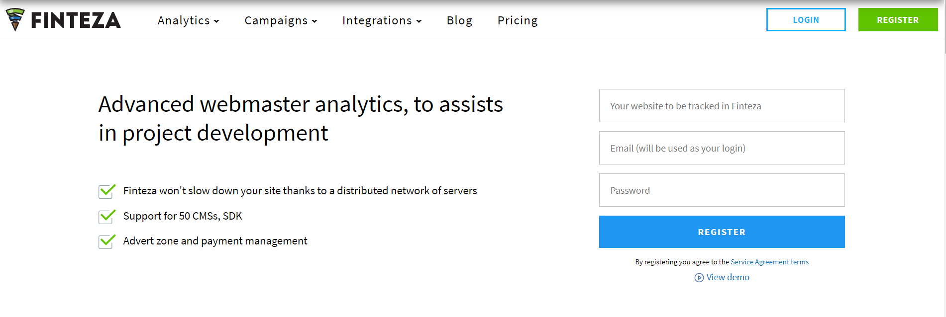 Finteza Review- Best Web Analytic Tool
