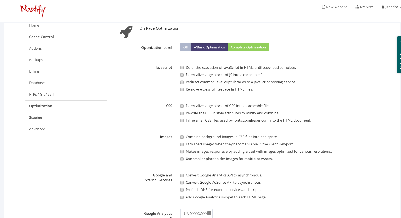 Nestify Onepage 工具 Nestify Onepage tool