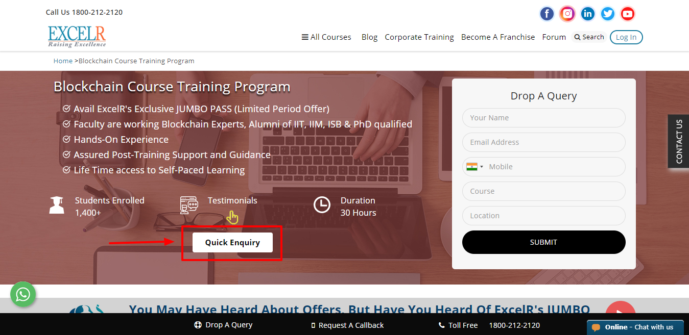 Excelr Review - Blockchain Developer Certification Training