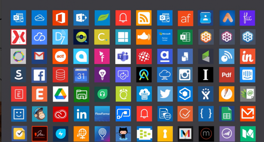 microsoft power automatize integrações de aplicativos