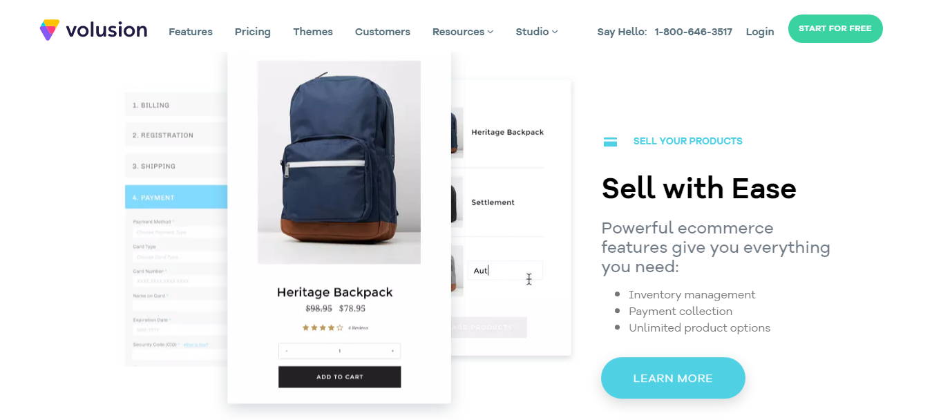 Volusion Ease of Use