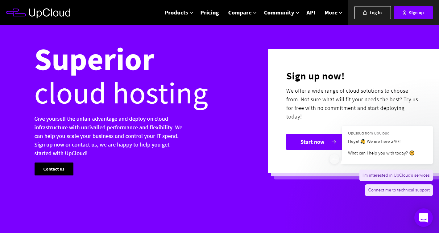 Upcloud VS Cloudways : UpCloud - Overview