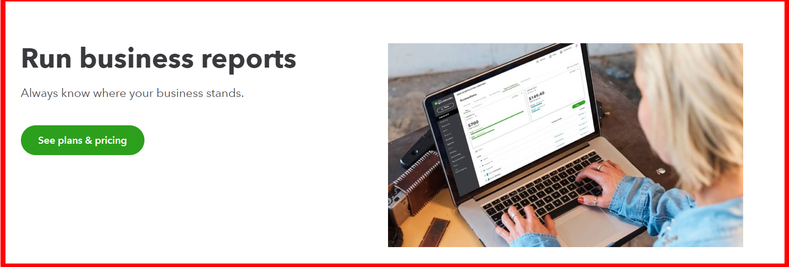 QuickBooks - Reporting