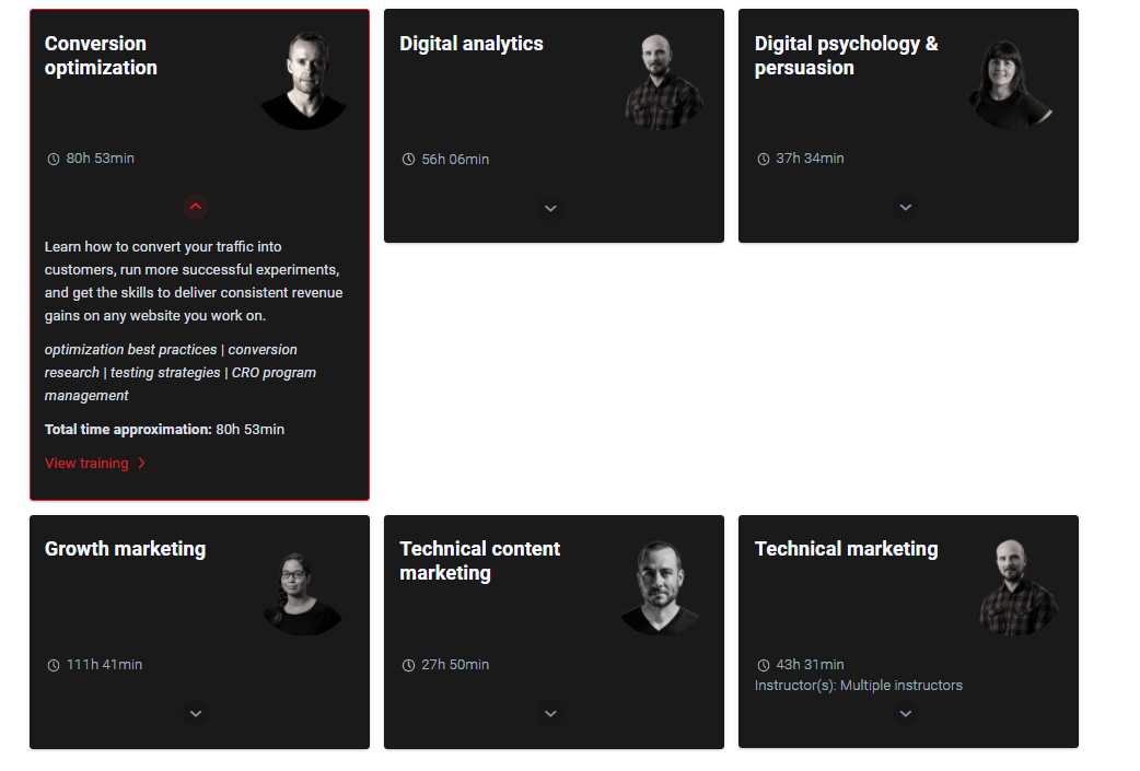 CXL – Оптимизация конверсии CXL - Conversion Optimization