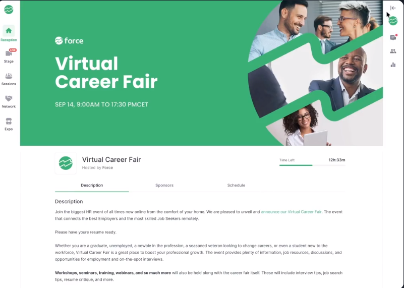 Hopin - Feria de Empleo Hopin - Career Fair