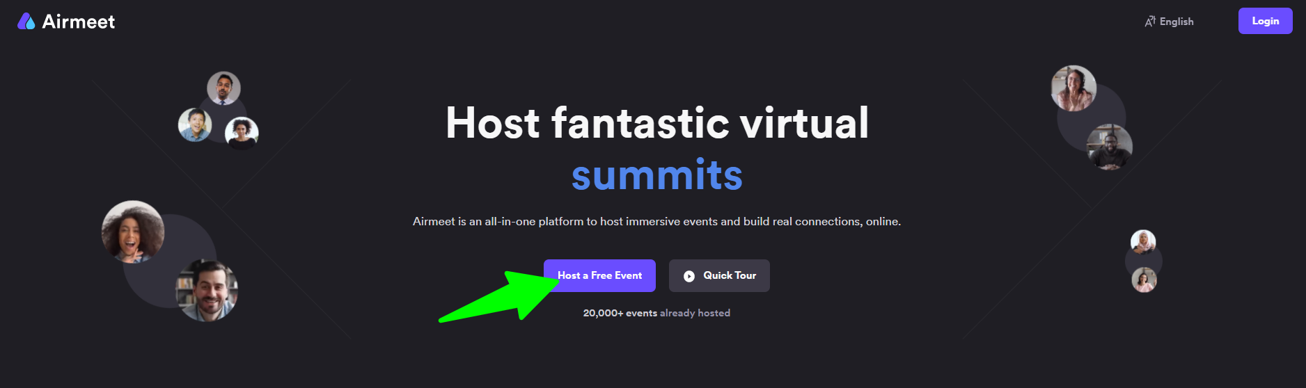 Airmeet - Descripción general Airmeet - Overview