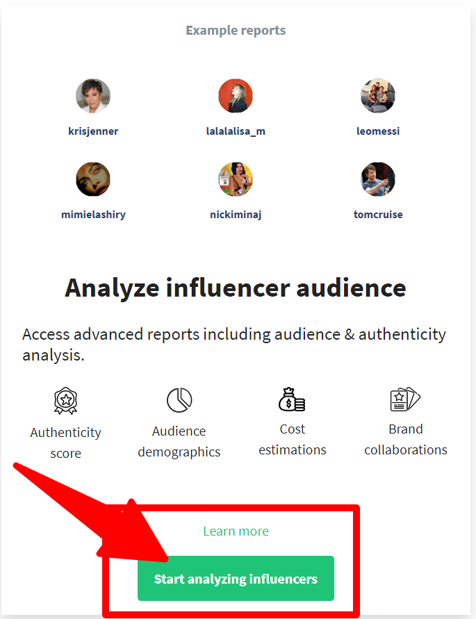 Heepsy_ Analizar Influenciador Heepsy_ Analyze Influencer