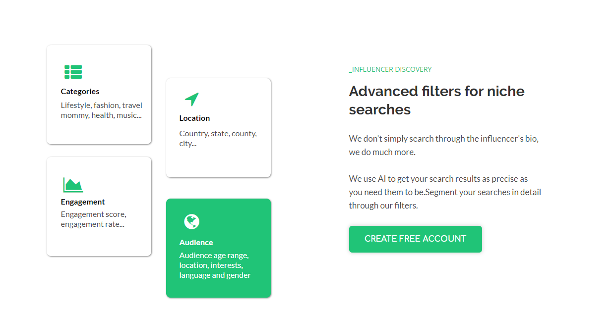 Heepsy - Descubrimiento Heepsy - Discovery