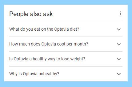 Les gens demandent aussi la fonctionnalité SERP