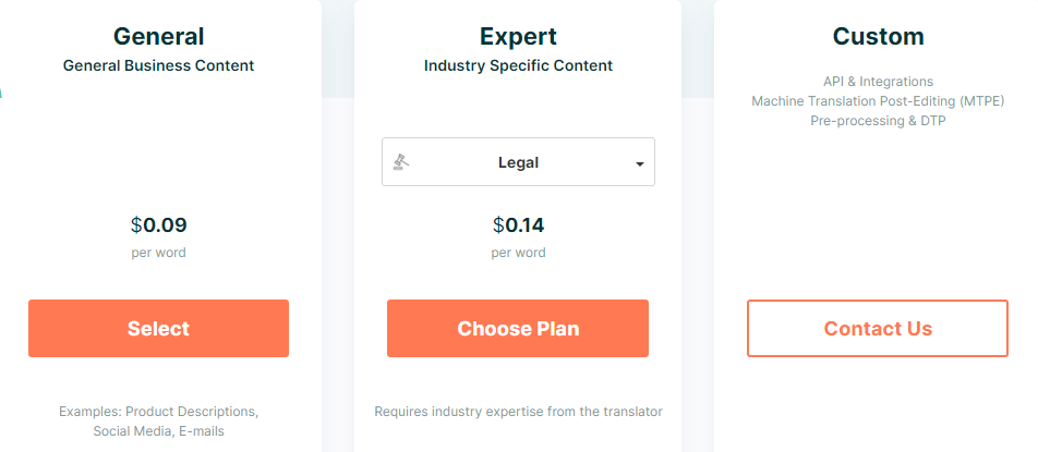 precio de traducción de una hora one hour translation pricing