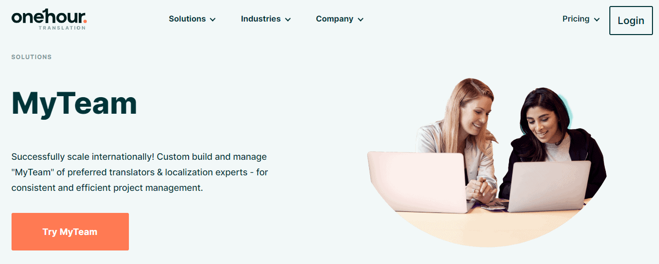 característica de mi equipo myteam feature