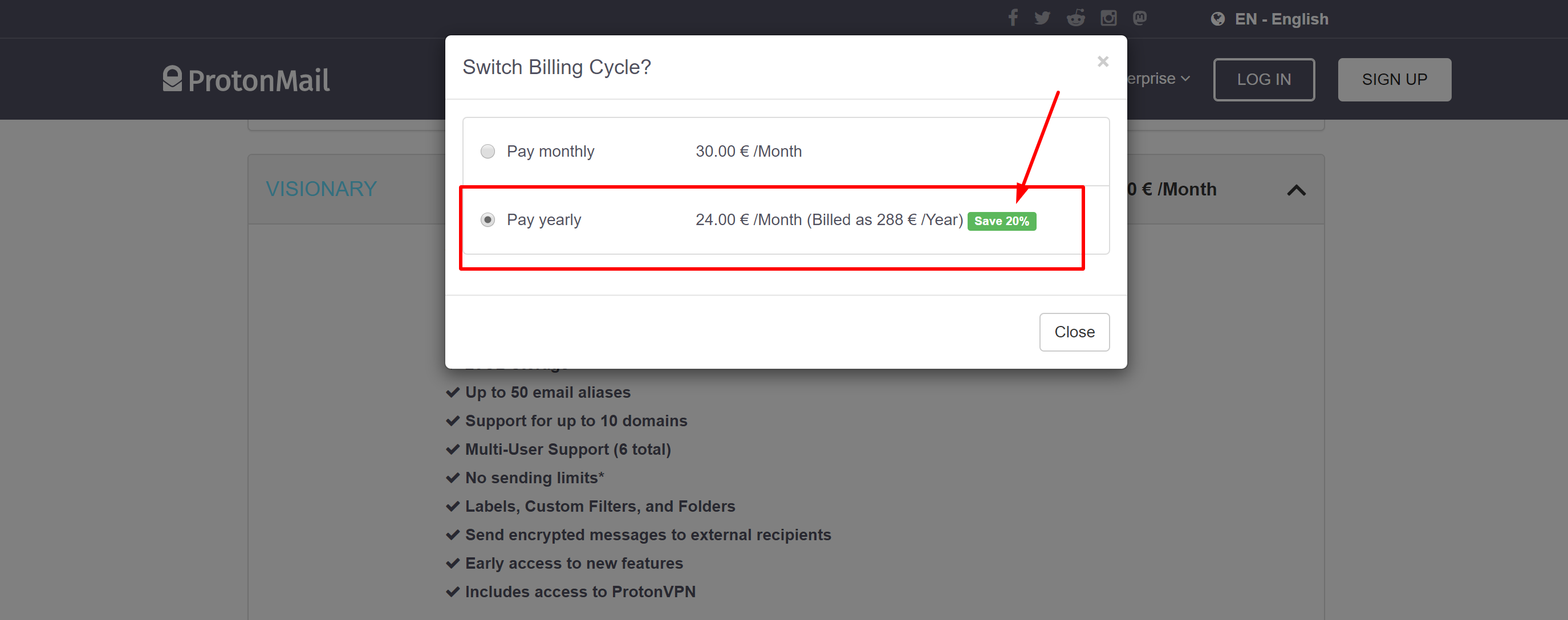 Protonmail割引クーポンコード