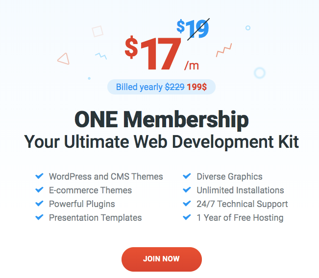 Harga Monster ONE-by-Template ONE-by-TemplateMonster Price
