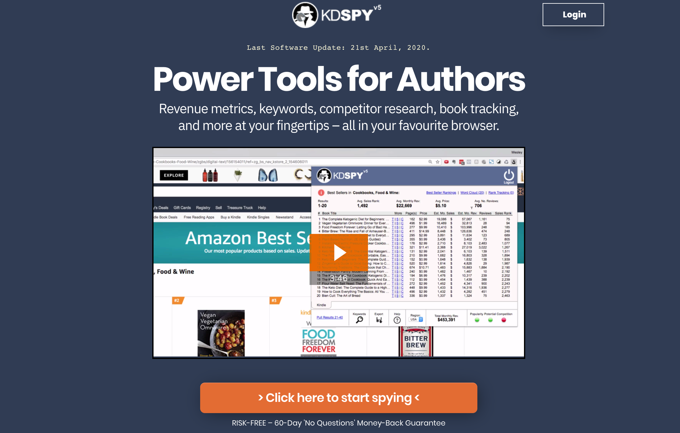 Reseña espía de Kindle