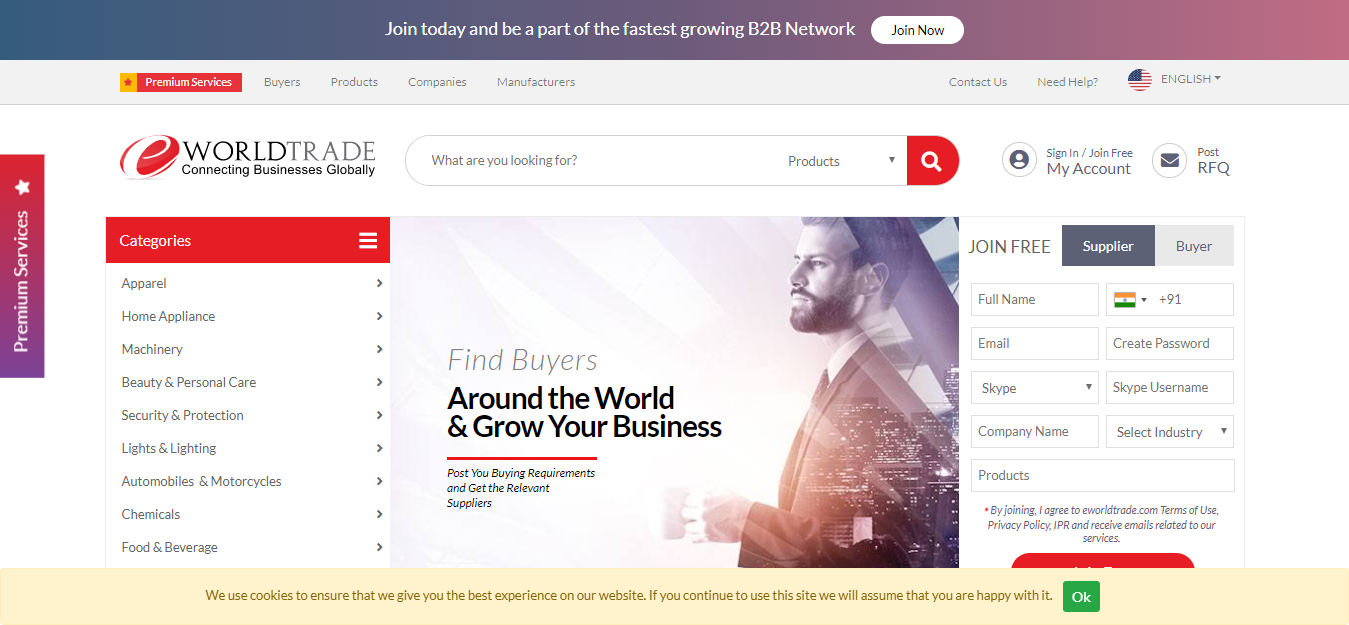 Top Chinese Wholesale Websites- eWorldtrade