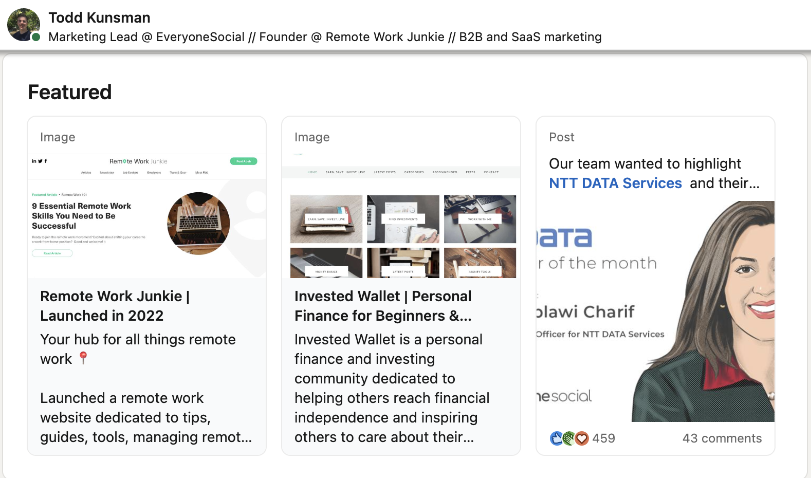 Polecane posty na LinkedIn