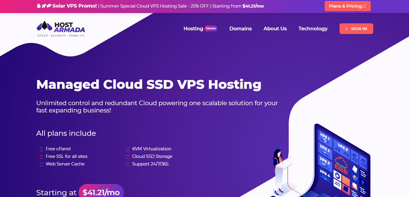 HostArmada VPS hosting Review
